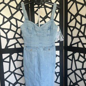 Guess jean dress. Size L NWT